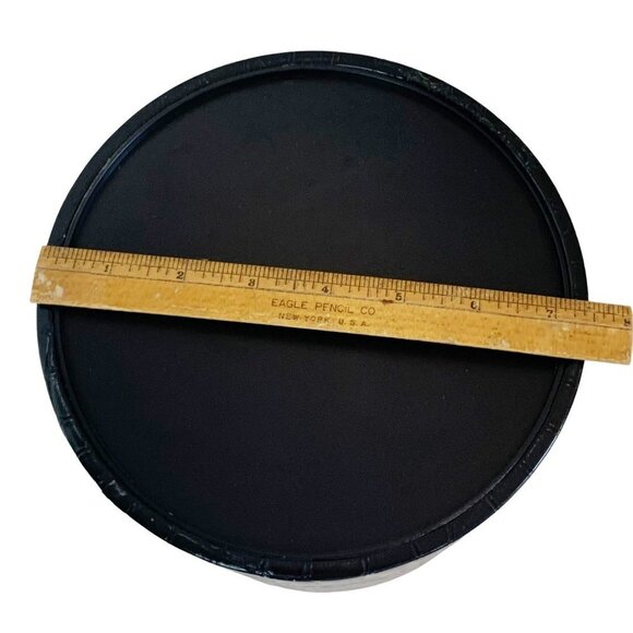 Vintage Irvinware Faux Leather Alligator Print Ice Bucket MCM - Picture 9 of 11